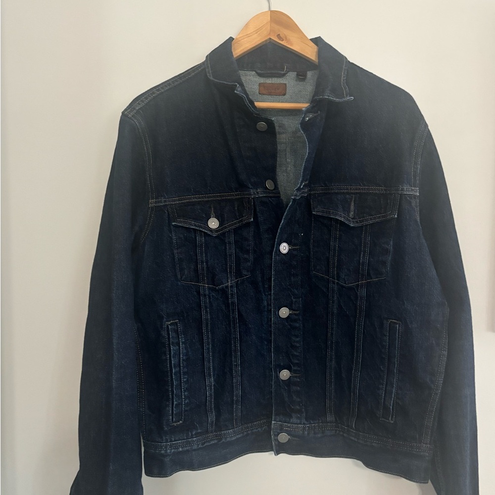 J. Crew Black Denim Jacket